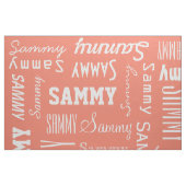 Aangepaste naam en kleurstof stof (Fat Quarter)
