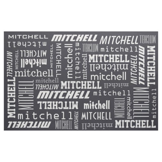 Aangepaste naam en kleurstof stof (Yard (91,4 cm))