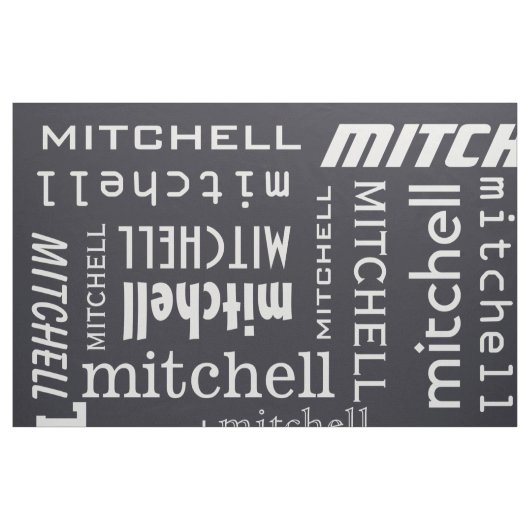 Aangepaste naam en kleurstof stof (Fat Quarter)