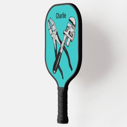 Aangepaste naam en kleurTOOLS Pickleball Paddle (Links)