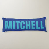 Aangepaste naam en kussen voor kleurenlichaam (Achterkant)