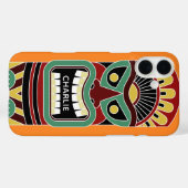 Aangepaste naam en kwestie van kleurentelefoon in  Case-Mate iPhone case (Achterkant (horizontaal))