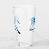 Aangepaste naam en locatie Scuba Diving Glas (Links)