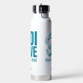 Aangepaste naam en locatie Scuba Diving Waterfles (Links)