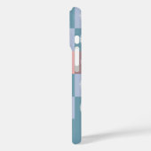 Aangepaste naam en locatie Seashells Patroon Case-Mate iPhone Case (Achterkant / Links)