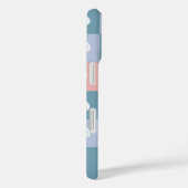 Aangepaste naam en locatie Seashells Patroon Case-Mate iPhone Case (Achterkant / Rechts)