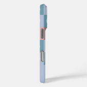 Aangepaste naam en locatie Seashells Patroon Case-Mate iPhone Case (Achterkant / Rechts)