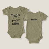 Aangepaste naam en locatie Shaka (Ontwerp Voorkant & Achterkant)