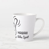 Aangepaste naam en locatie Shaka Latte Mok (Rechts)