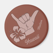 Aangepaste naam en locatie Shaka Magneet (Voorkant)