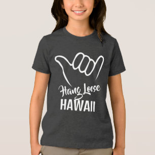 Aangepaste naam en locatie Shaka Tri-Blend Shirt