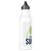 Aangepaste naam en locatie Surfer waterflessen Waterfles (Links)