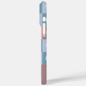 Aangepaste naam en locatie zeeschelpenpatroon Case-Mate iPhone case (Achterkant / Links)