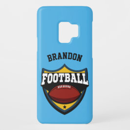 Aangepaste naam en Logo voor kleurenFootball iPhone 16 Plus Hoesje