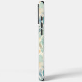 Aangepaste Naam en Monogrammed Waterverf Patroon Case-Mate iPhone Case (Achterkant / Links)
