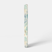 Aangepaste Naam en Monogrammed Waterverf Patroon Samsung Galaxy Hoesje (Linkerkant)