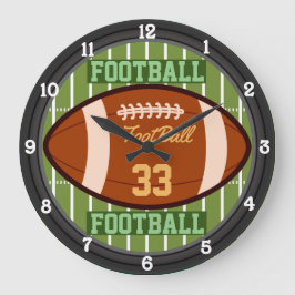 Aangepaste naam en nummer 2.0 van het Football Grote Klok