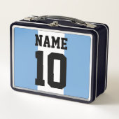 Aangepaste naam en nummer Argentinië vlag (Voorkant)