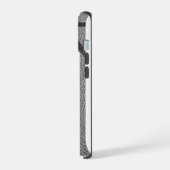 Aangepaste naam en nummer basketbal iPhone 15 case (Linkerkant)