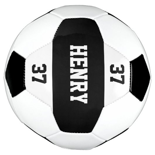 Aangepaste naam en nummer - Gematigd aangepast Voetbal (Gedraaid)