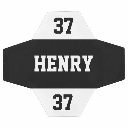 Aangepaste naam en nummer - Gematigd aangepast Voetbal (Enkel)