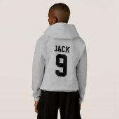 Aangepaste naam en nummer van het Football Voetbal (Achterkant volledig)