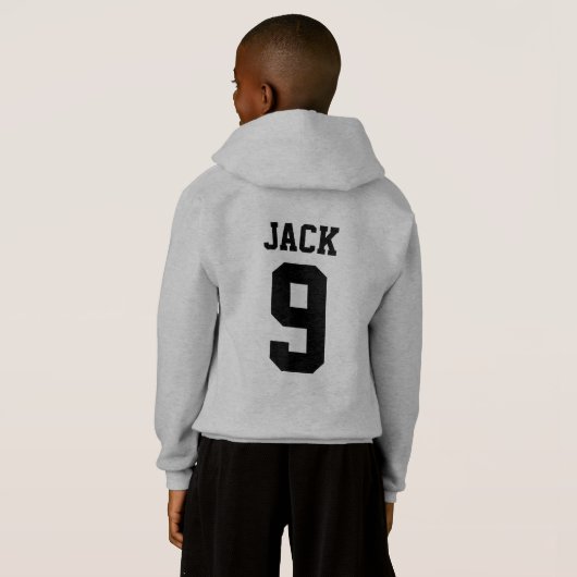 Aangepaste naam en nummer van het Football Voetbal (Achterkant volledig)