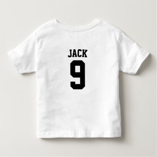 Aangepaste naam en nummer van het Football Voetbal Kinder Shirts