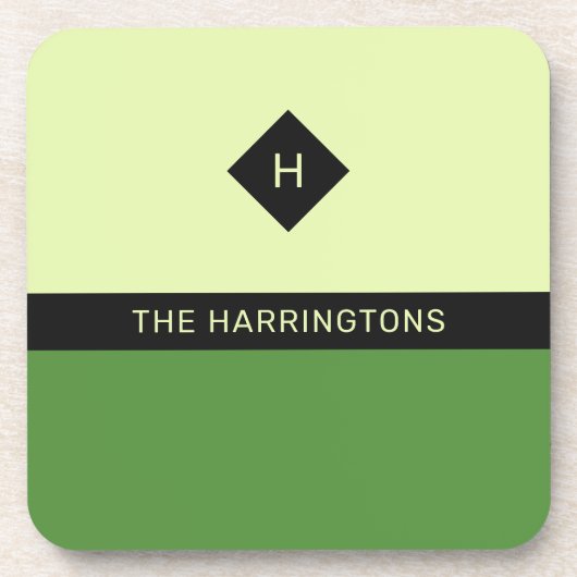 Aangepaste naam en onderzetter monogram instellen (Voorkant)