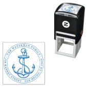  Aangepaste naam en retouradres anchor Zelfinktende Stempel (In situ)