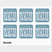 Aangepaste naam en sticker voor Jazz Instruction (Vel)
