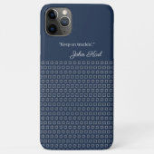 Aangepaste naam en tekst chic Case-Mate iPhone case (Achterkant)