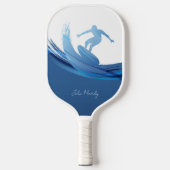 Aangepaste naam en tekst Chic Pickleball Paddle (Voorkant)