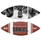 Aangepaste Naam en Tekst Fotoherinnering Cadeau American Football (Panelen)