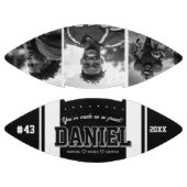 Aangepaste Naam en Tekst Fotoherinnering Cadeau American Football (Panelen)