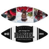 Aangepaste Naam en Tekst Fotoherinnering Cadeau American Football (Panelen)