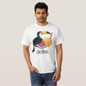 Aangepaste naam en tekst-illustratie t-shirt (Voorkant volledig)