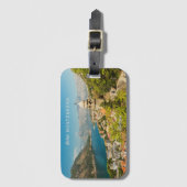 Aangepaste naam en tekst Montenegro Bagagelabel (Voorkant (verticaal))