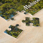 Aangepaste naam en tekst Montenegro Legpuzzel (Zijkant)