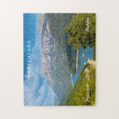 Aangepaste naam en tekst Montenegro Legpuzzel (Verticaal)