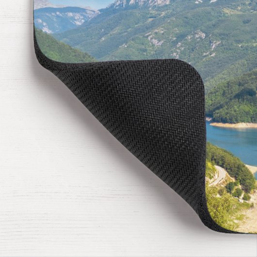 Aangepaste naam en tekst Montenegro Muismat (Hoek)