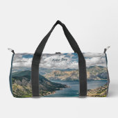 Aangepaste naam en tekst Montenegro Plunjezak (Voorkant)