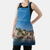 Aangepaste naam en tekst Montenegro Schort (Insitu)