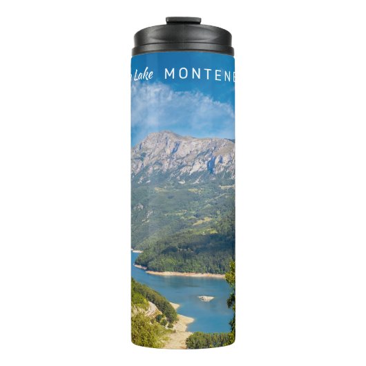 Aangepaste naam en tekst Montenegro Thermosbeker (Voorkant)