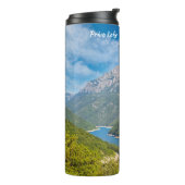 Aangepaste naam en tekst Montenegro Thermosbeker (Gedraaid links)