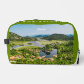 Aangepaste naam en tekst Montenegro Toilettasje (Voorkant)