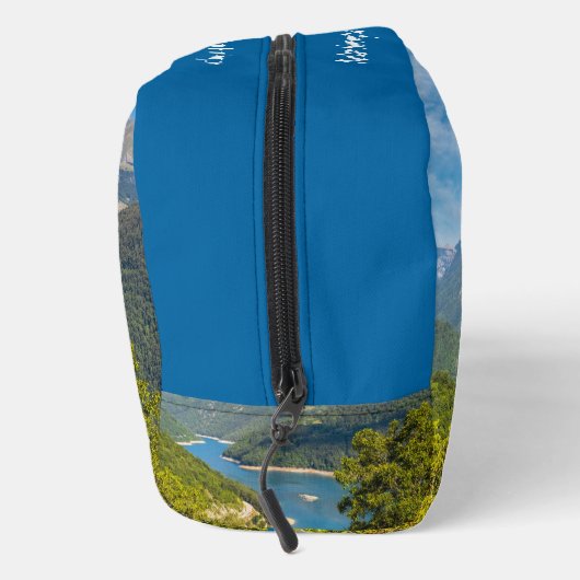 Aangepaste naam en tekst Montenegro Toilettasje (Rechts)