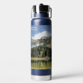 Aangepaste naam en tekst Montenegro Waterfles (Achterkant)