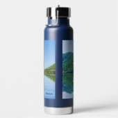 Aangepaste naam en tekst Montenegro Waterfles (Rechts)