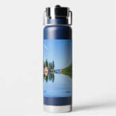 Aangepaste naam en tekst Montenegro Waterfles (Achterkant)